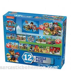 Nickelodeon Paw Patrol Kids 12 Puzzle Pack 24 Pieces B06XK9RLB4